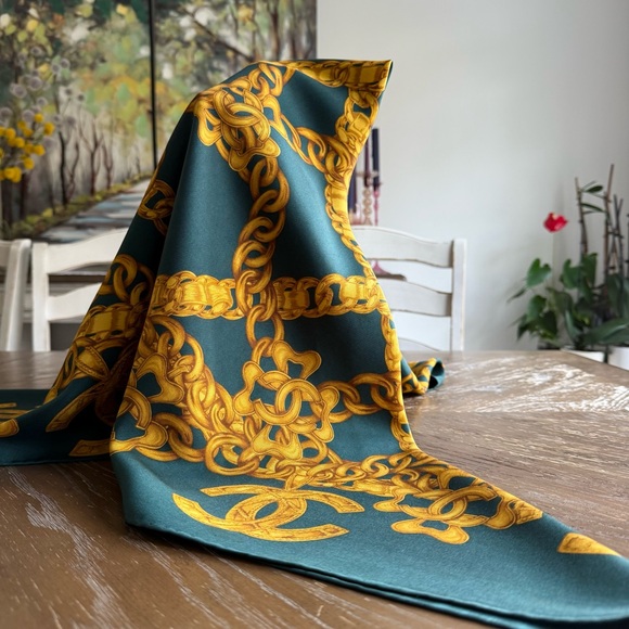 Authentic Chanel Scarf - Picture 9 of 10